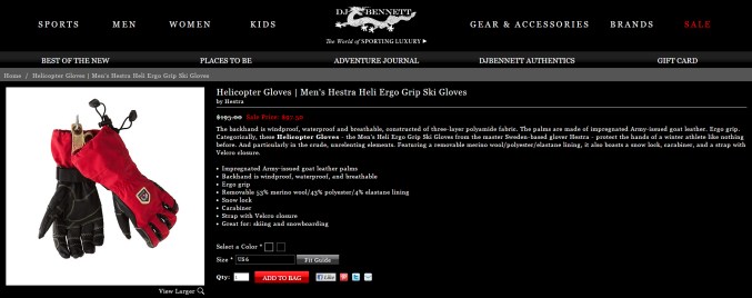 helicopter gloves capture