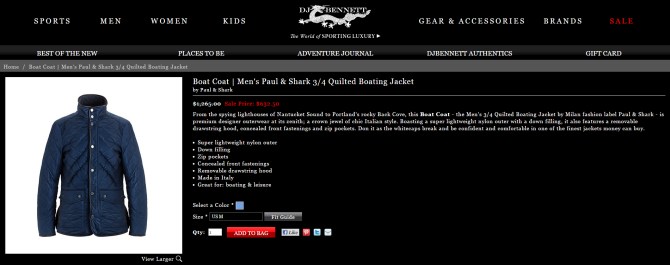 paul and shark jacket capture